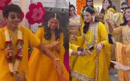 Smriti Mandhana Wedding:मिसेज मुच्छल बनने को तैयार स्मृति मंधाना, हल्दी सेरेमनी में पलाश संग झूमीं, ढोल-नगाड़ों पर मचाया धमाल