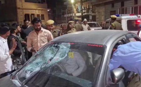 Barmer Attack:'रजिया बनी राधिका' विवाद: बाड़मेर में मां-बेटे पर जानलेवा हमला, कार तोड़ी; 3 संदिग्ध हिरासत में, RAC तैनात