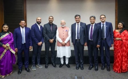 G20 Johannesburg:जोहान्सबर्ग में पीएम मोदी ने भारतीय मूल के टेक उद्यमियों से की मुलाकात, भारत के साथ गहरे जुड़ाव का आह्वान