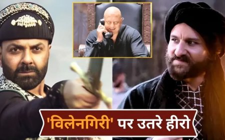 Bollywood Heroes:बॉलीवुड के 5 हीरो जो अब बन गए हैं खूंखार विलेन, जानिए कौन कितना सफल