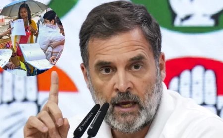 ECI SIR:राहुल गांधी का ECI पर बड़ा हमला: 'SIR कोई सुधार नहीं, थोपा गया जुल्म'