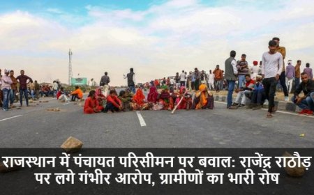 Rajendra Rathore:राजस्थान में पंचायत परिसीमन पर बवाल: राजेंद्र राठौड़ पर लगे गंभीर आरोप, ग्रामीणों का भारी रोष