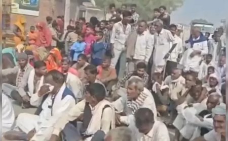 Rajasthan News:पंचायतों के परिसीमन से राजस्थान में बवाल, बूंदी में ग्रामीणों ने जाम की सड़क