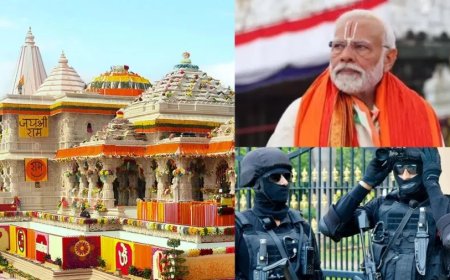 Ayodhya Flag Hoisting:अयोध्या में पीएम मोदी का ऐतिहासिक ध्वजारोहण: रामनगरी अभेद्य किले में तब्दील, 6970 जवान तैनात