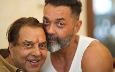 Dharmendra Death:धर्मेंद्र के निधन पर भावुक हुए बॉबी देओल, बोले- 'पापा को मरते नहीं देख सकता'