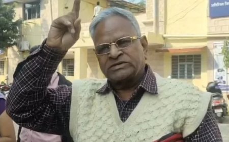 Rajasthan News:बीएलओ की बड़ी लापरवाही: राष्ट्रीय कवि गोपीनाथ 'चर्चित' को जीते जी मृत घोषित कर वोटर लिस्ट से नाम काटा