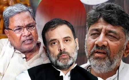 Karnataka CM Dispute:इंतजार करिए, फोन करूंगा- CM विवाद के बीच राहुल गांधी का डीके शिवकुमार को संदेश