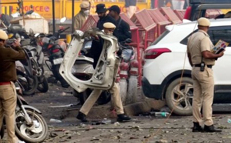 Delhi Car Blast:लाल किले से भी बड़े आतंकी हमले की थी साजिश, मुजम्मिल के कबूलनामे से हुआ खुलासा