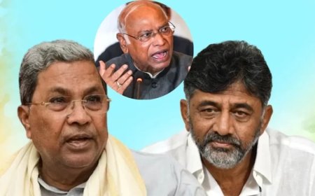Karnataka Congress:कर्नाटक में 'शब्द' पर छिड़ी जंग: डीके शिवकुमार के बाद सिद्धारमैया का पलटवार, गिनाए अगले ढाई साल के वादे
