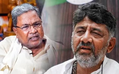 Karnataka Power Tussle:कर्नाटक में सत्ता संघर्ष: सिद्धारमैया-डीके शिवकुमार की नाश्ते पर मुलाकात, क्या खत्म होगा विवाद?