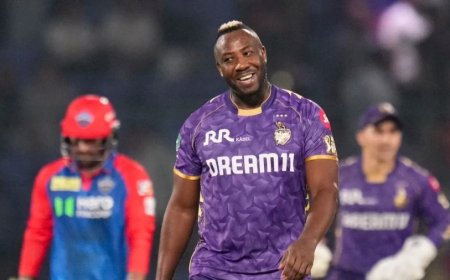 Andre Russell:IPL से संन्यास के बाद आंद्रे रसेल KKR के 'पावर कोच' बने, 2026 से संभालेंगे नई भूमिका