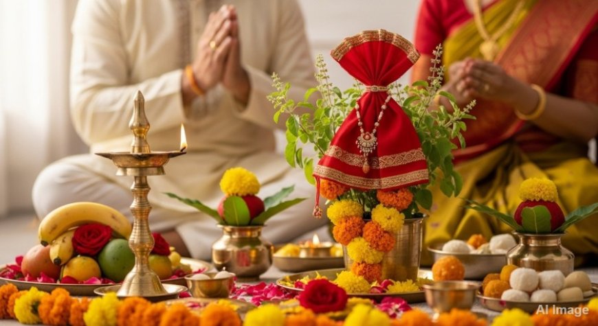 Tulsi Vivah 2025:तुलसी विवाह 2025: शुभ मुहूर्त में ऐसे करें पूजा, जानें विधि-विधान और महत्व