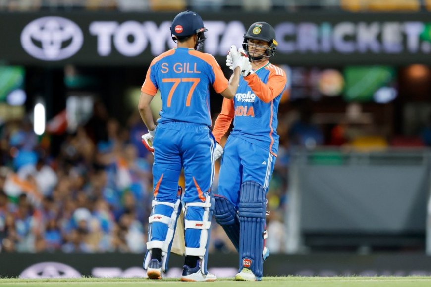 IND vs AUS:ब्रिस्बेन में भारत-ऑस्ट्रेलिया टी-20 मैच बारिश से रुका; अभिषेक-गिल की शानदार शुरुआत