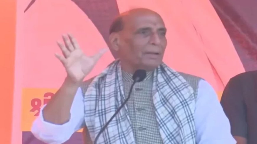 Rajnath Singh News:राजनाथ सिंह का राहुल पर पलटवार: 'वोट चोरी के सबूत हैं तो चुनाव आयोग में शिकायत करें, झूठ फैलाना बंद करें'