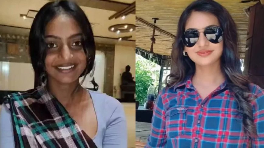 Monalisa Bhosale:शर्ट-पैंट और काला चश्मा: माला बेचने वाली मोनालिसा का मॉडर्न अवतार, बॉलीवुड में डेब्यू को तैयार