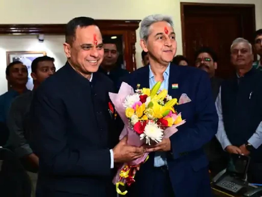 Rajasthan New CS:वी श्रीनिवास ने संभाला राजस्थान के मुख्य सचिव का पदभार, विकसित राजस्थान पर रहेगा फोकस