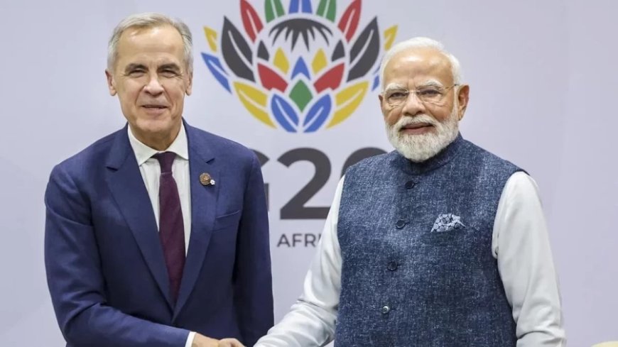 India-Canada Relations:कनाडा के प्रधानमंत्री मार्क कार्नी 2026 की शुरुआत में भारत आएंगे, G20 शिखर सम्मेलन में मिला निमंत्रण