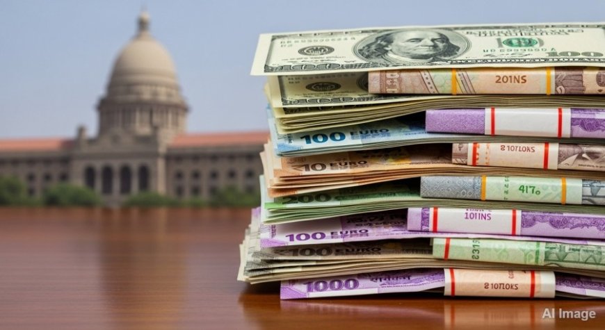 India Forex Reserve:देश के विदेशी मुद्रा भंडार को लगा चौथा झटका, पांच हफ्तों में $14.18 अरब की गिरावट