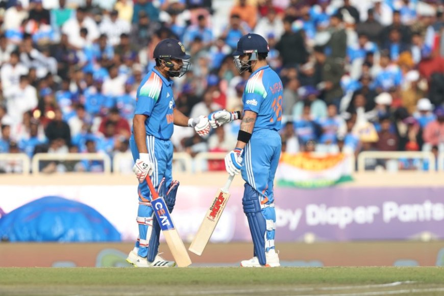 IND vs SA:भारत ने साउथ अफ्रीका को दिया 350 रनों का विशाल लक्ष्य: कोहली का शतक, रोहित और राहुल के अर्धशतक