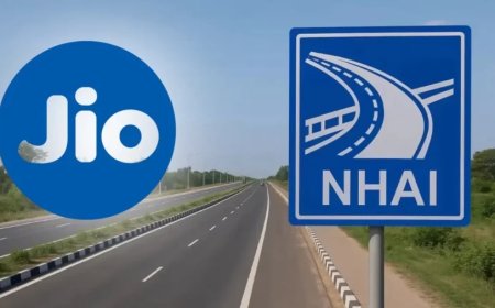 NHAI-Jio:NHAI और जियो का ऐतिहासिक करार: अब हाइवे पर मोबाइल देगा जान बचाने वाला अलर्ट