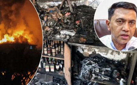 Goa Nightclub Fire:गोवा नाइट क्लब अग्निकांड: 25 की मौत, CM सावंत का सख्त एक्शन, 4 गिरफ्तार, जांच कमेटी गठित