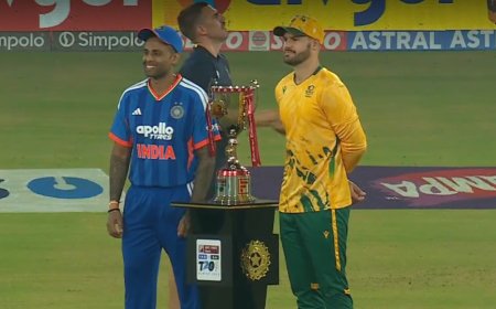 IND vs SA T20:पहले टी-20 में साउथ अफ्रीका ने टॉस जीतकर गेंदबाजी का फैसला किया- देखें प्लेइंग 11