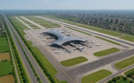 Jewar Airport:जेवर एयरपोर्ट: एनसीआर की किस्मत बदलने को तैयार, बनेगा एशिया का सबसे बड़ा एविएशन हब
