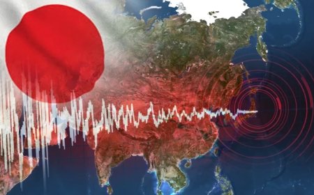 Japan Earthquake:जापान में 6.7 तीव्रता का भूकंप: सुनामी की चेतावनी जारी, लोगों में दहशत
