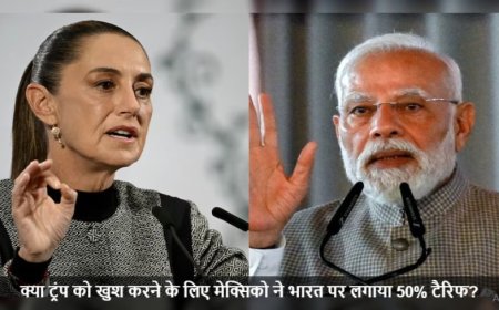 India-Mexico Tariffs:क्या ट्रंप को खुश करने के लिए मेक्सिको ने भारत पर लगाया 50% टैरिफ? भारत के लिए आगे क्या?