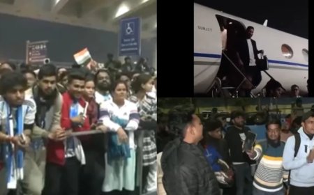 GOAT India Tour 2025:लियोनल मेसी का भारत दौरा: कोलकाता में फैंस ने नाच-गाकर किया शानदार स्वागत, 14 साल बाद वापसी