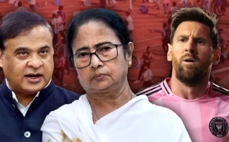 Messi Kolkata Chaos:मेसी के कोलकाता दौरे पर बवाल: असम CM ने ममता बनर्जी की गिरफ्तारी की मांग की