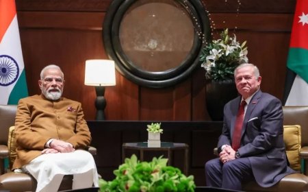 India-Jordan Relations:पीएम मोदी के जॉर्डन दौरे से भारत को मिला जल, ऊर्जा और पर्यटन में सहयोग का नया आयाम