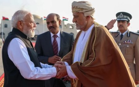 India-Oman Relations:प्रधानमंत्री मोदी की ऐतिहासिक तीन-देशीय यात्रा संपन्न, ओमान से स्वदेश रवाना