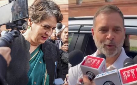 VB-G RAM G Bill:VB-G RAM G बिल पर राहुल और प्रियंका गांधी का हमला: 'गांव विरोधी' और 'प्रदूषण पर चर्चा क्यों नहीं'?