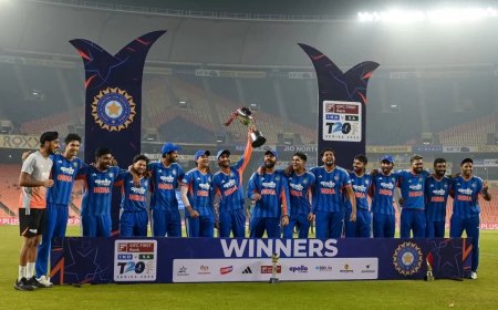 T20 World Cup 2026:टी-20 वर्ल्ड कप 2026 के लिए भारतीय टीम का ऐलान: सूर्यकुमार कप्तान, ईशान की वापसी, गिल बाहर