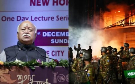 Bangladesh Violence:बांग्लादेश में हिंदुओं पर जुल्म: RSS प्रमुख मोहन भागवत का बयान, एकजुटता और भारत सरकार से मदद की अपील