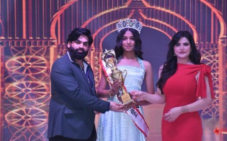 Rajasthan:गुंजन शेखावत ने जीता ‘क्वीन ऑफ इंडिया’ खिताब, जरीन खान ने पहनाया जीत का ताज