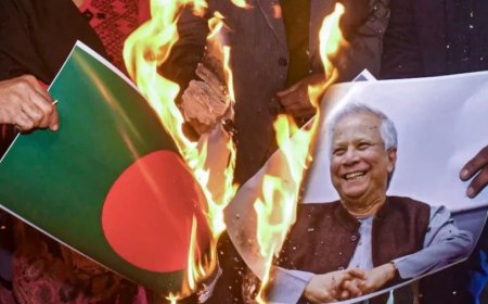 Bangladesh Violence:बांग्लादेश में गहराया राजनीतिक संकट: यूनुस सरकार पर सत्ता से बेदखल होने का खतरा