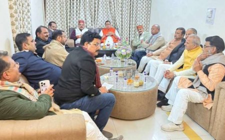 UP Brahmin MLAs:यूपी में ब्राह्मण विधायकों का 'सहभोज', जातिगत राजनीति में आवाज दबने की चिंता