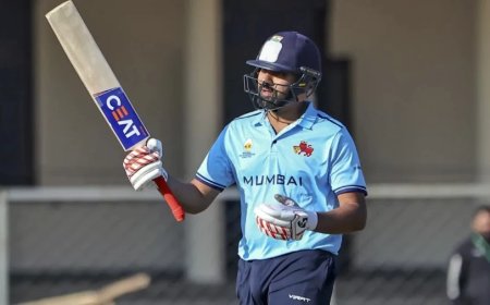Vijay Hazare Trophy:रोहित शर्मा ने लिस्ट-ए क्रिकेट में रचा इतिहास, वॉर्नर के वर्ल्ड रिकॉर्ड की बराबरी