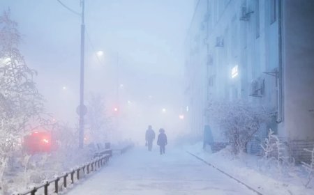 Siberia Cold Wave:साइबेरिया में रिकॉर्ड तोड़ ठंड: -56°C तापमान, स्कूल बंद, लोग घरों में कैद