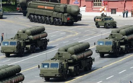 S-400 Air Defense System:थर-थर कांपेगा भारत का दुश्मन: भारतीय वायु सेना के S-400 एयर डिफेंस सिस्टम 'सुदर्शन' की पहली तस्वीर सामने आई