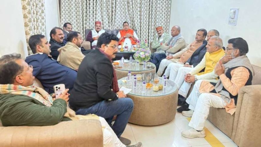 UP Brahmin MLAs:यूपी में ब्राह्मण विधायकों का 'सहभोज', जातिगत राजनीति में आवाज दबने की चिंता
