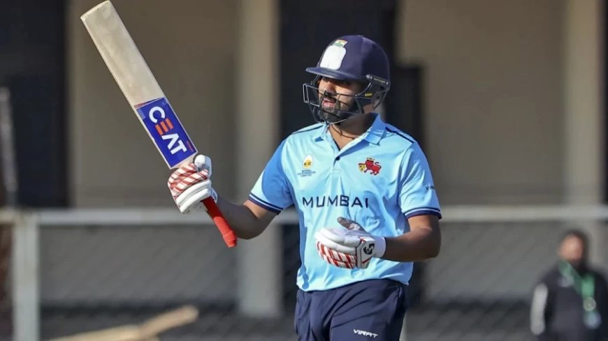 Vijay Hazare Trophy:रोहित शर्मा ने लिस्ट-ए क्रिकेट में रचा इतिहास, वॉर्नर के वर्ल्ड रिकॉर्ड की बराबरी