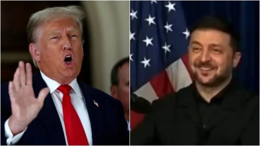 Trump-Zelenskyy Meeting:पुतिन पर ट्रंप के बयान से जेलेंस्की की छूटी हंसी, शांति वार्ता पर हुई अहम चर्चा