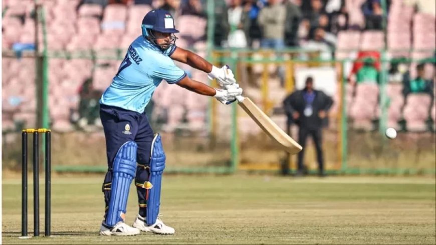 Vijay Hazare Trophy:सरफराज खान का तूफानी शतक- 14 छक्के मारे…, अर्जुन तेंदुलकर की कर दी खूब धुनाई