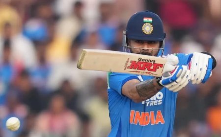 IND vs NZ ODI Series:न्यूजीलैंड सीरीज में विराट कोहली रचेंगे इतिहास: तेंदुलकर का रिकॉर्ड तोड़ने से बस इतने रन दूर!