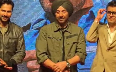 Border 2 Movie:जैसलमेर में 'बॉर्डर-2' के गाने 'घर कब आओगे...' की लॉन्चिंग, सन्नी देओल हुए भावुक