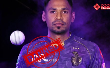 Mustafizur Rahman:BCCI का बड़ा निर्देश- KKR को मुस्तफिजुर रहमान को टीम से हटाने को कहा, बांग्लादेश में हिंदुओं पर हमलों के कारण विरोध