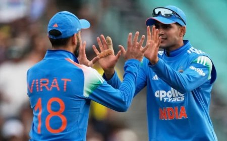 IND vs NZ ODI:न्यूजीलैंड वनडे सीरीज के लिए टीम इंडिया का ऐलान: शुभमन गिल कप्तान, अय्यर की फिटनेस पर संशय